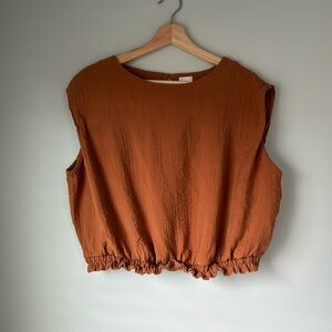 A New Day gauze crop